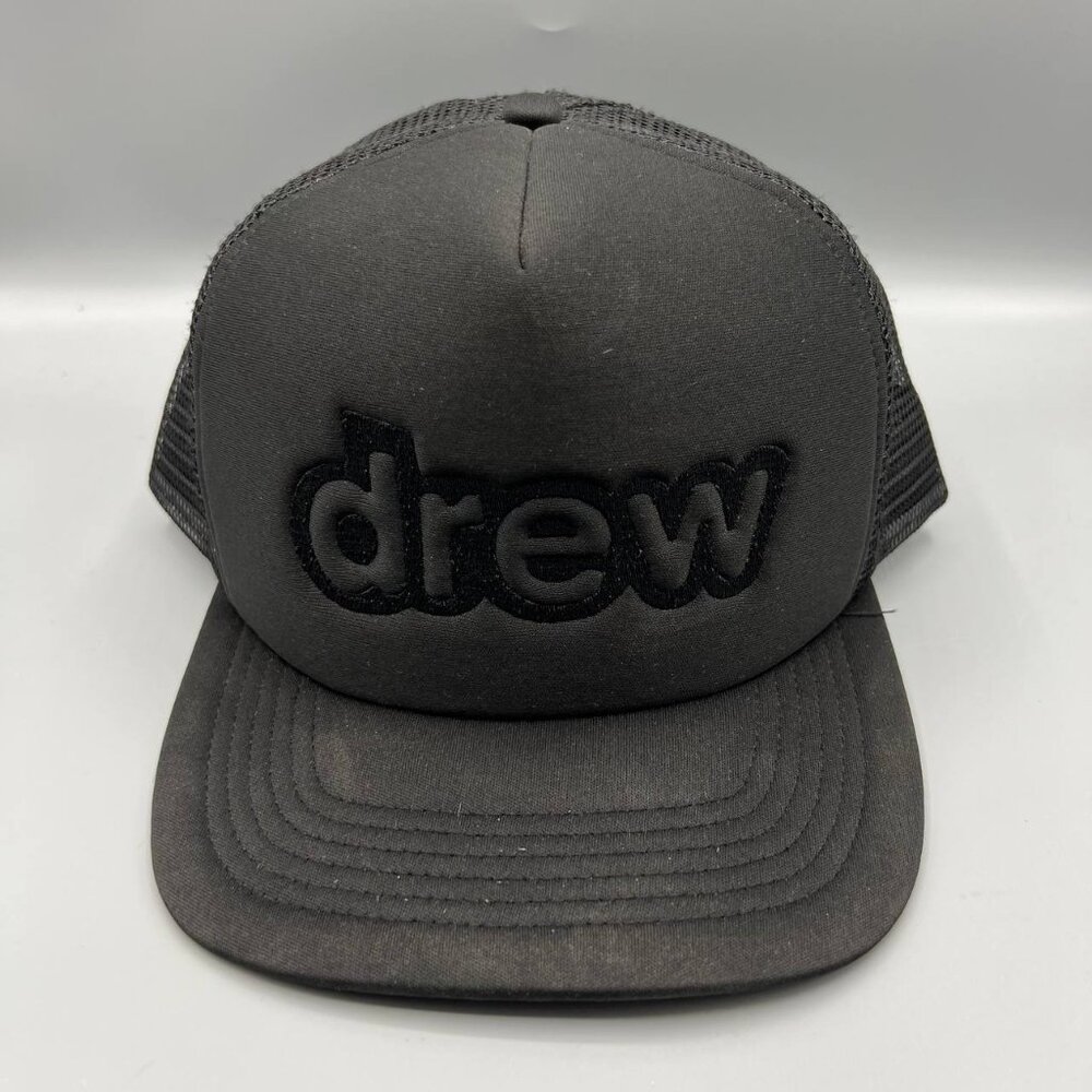 Drew House Trucker Hat Men Black Snap‎ Back Cap